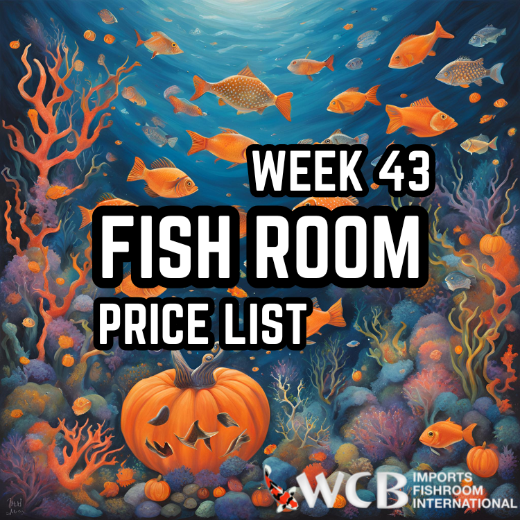 Fish Room - Week 43 Price List